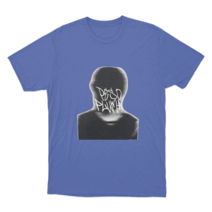 Blurred Peso T Shirt Blue