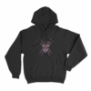 Crimson Spider Hoodie Black