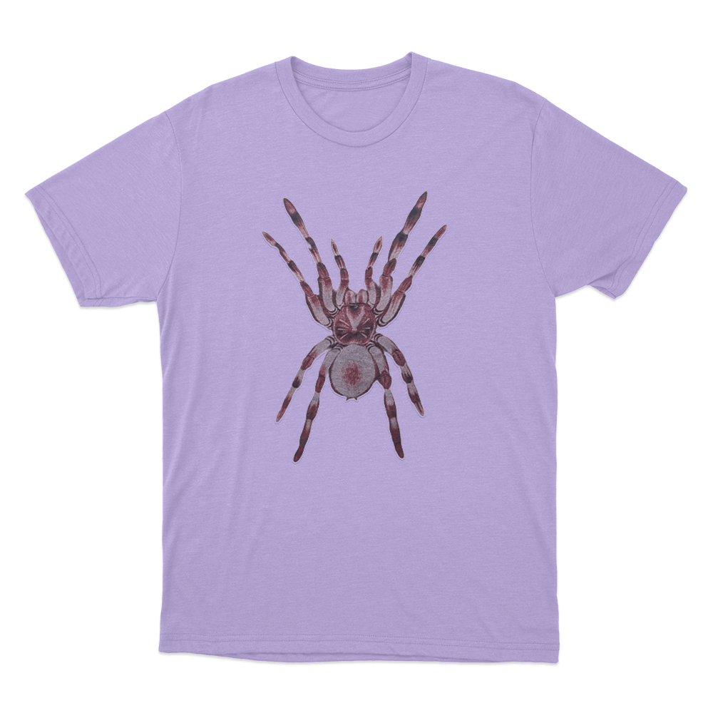 Crimson Spider T Shirt Purple Crimson Spider T Shirt Purple