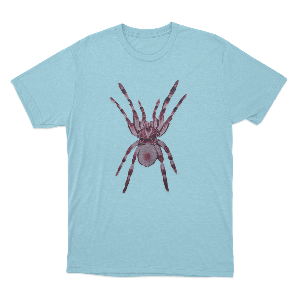 Crimson Spider T Shirt Sky Blue Crimson Spider T Shirt Sky Blue