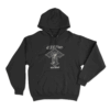 Gothic Cross Hoodie Black