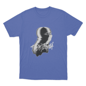 Masked Shadow T Shirt Blue