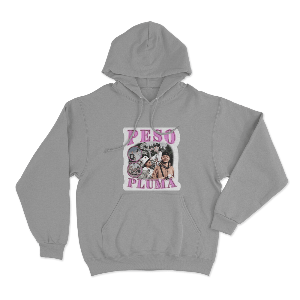 Peso Collage Hoodie Grey Peso Collage Hoodie Grey