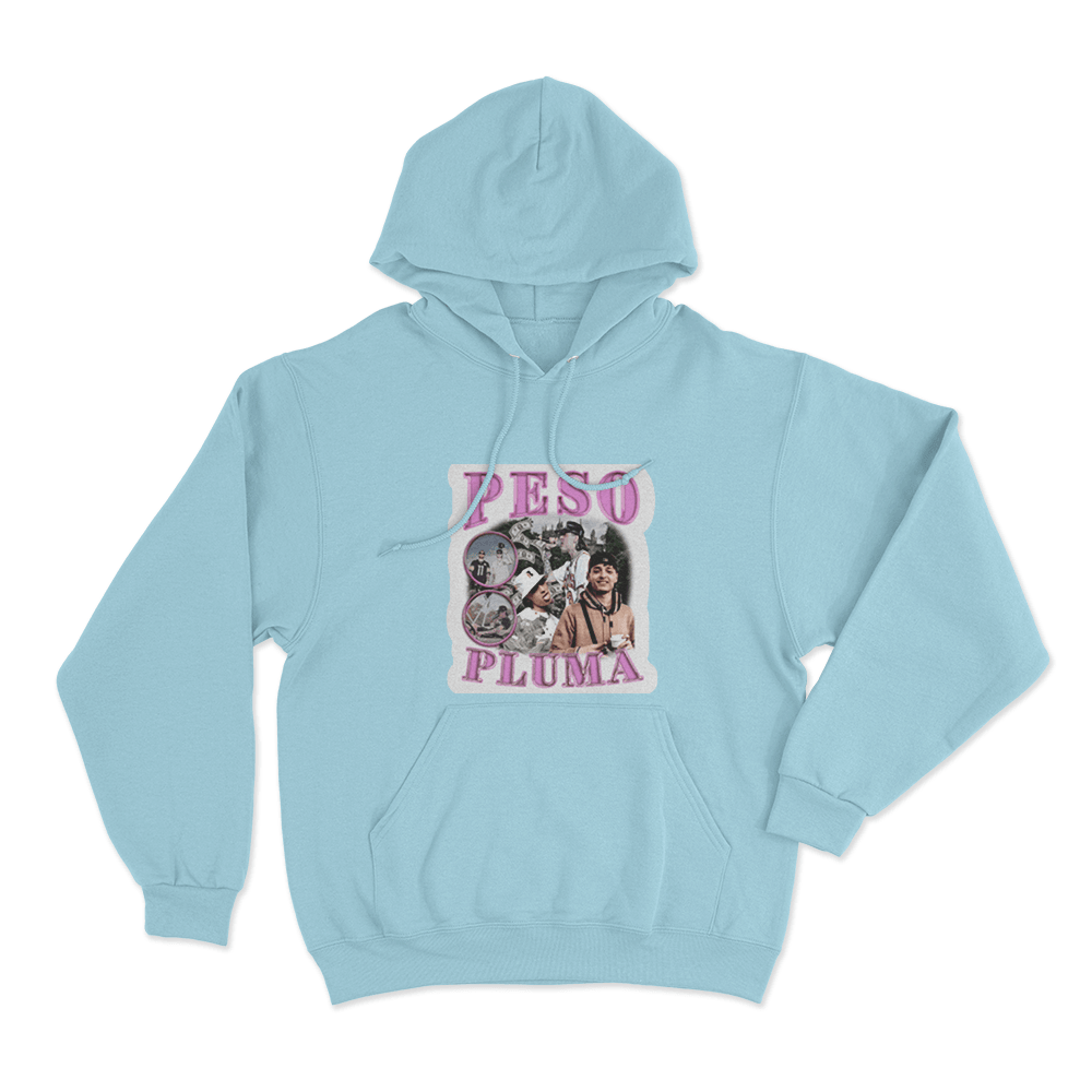 Peso Collage Hoodie Sky Blue Peso Collage Hoodie Sky Blue