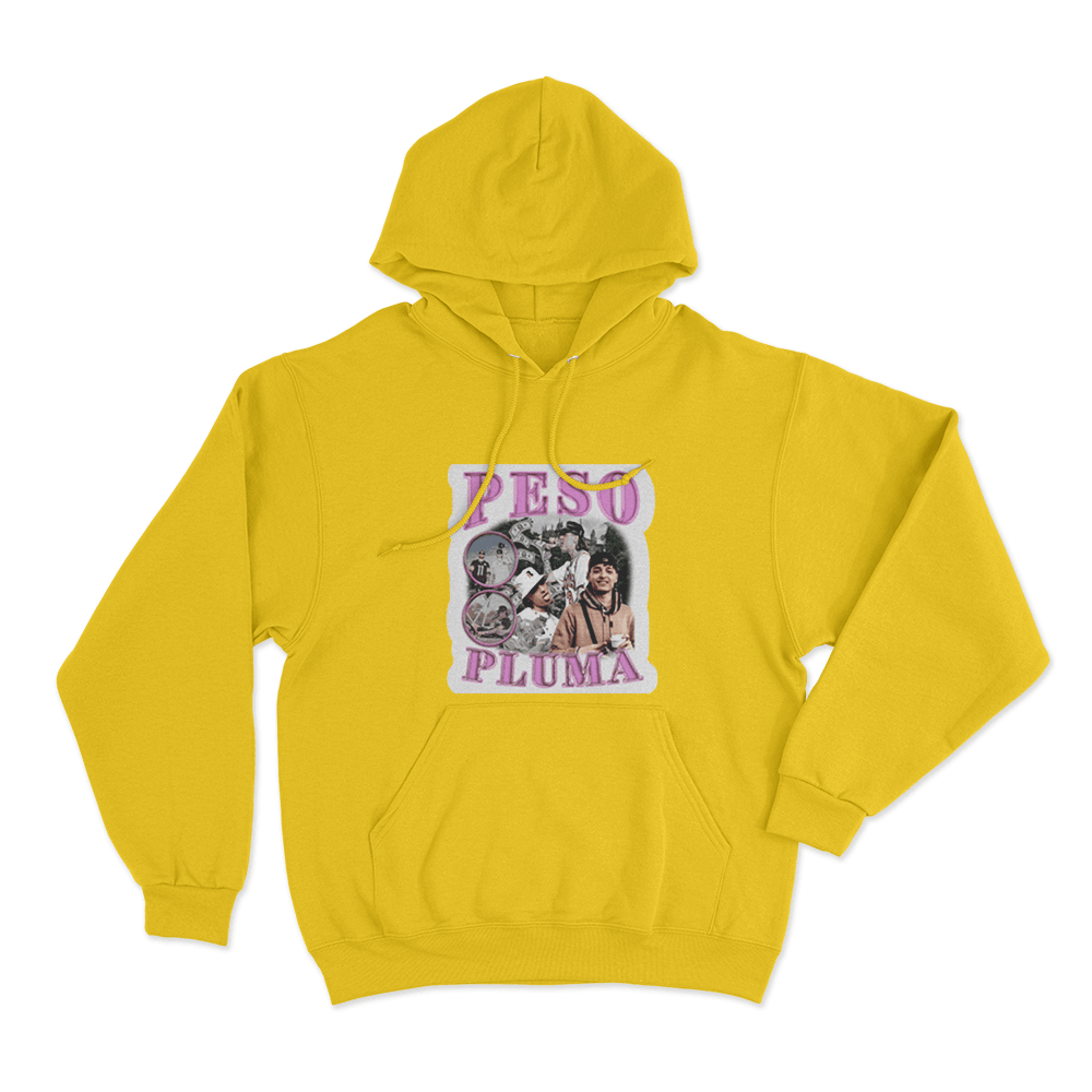 Peso Collage Hoodie Yellow Peso Collage Hoodie Yellow