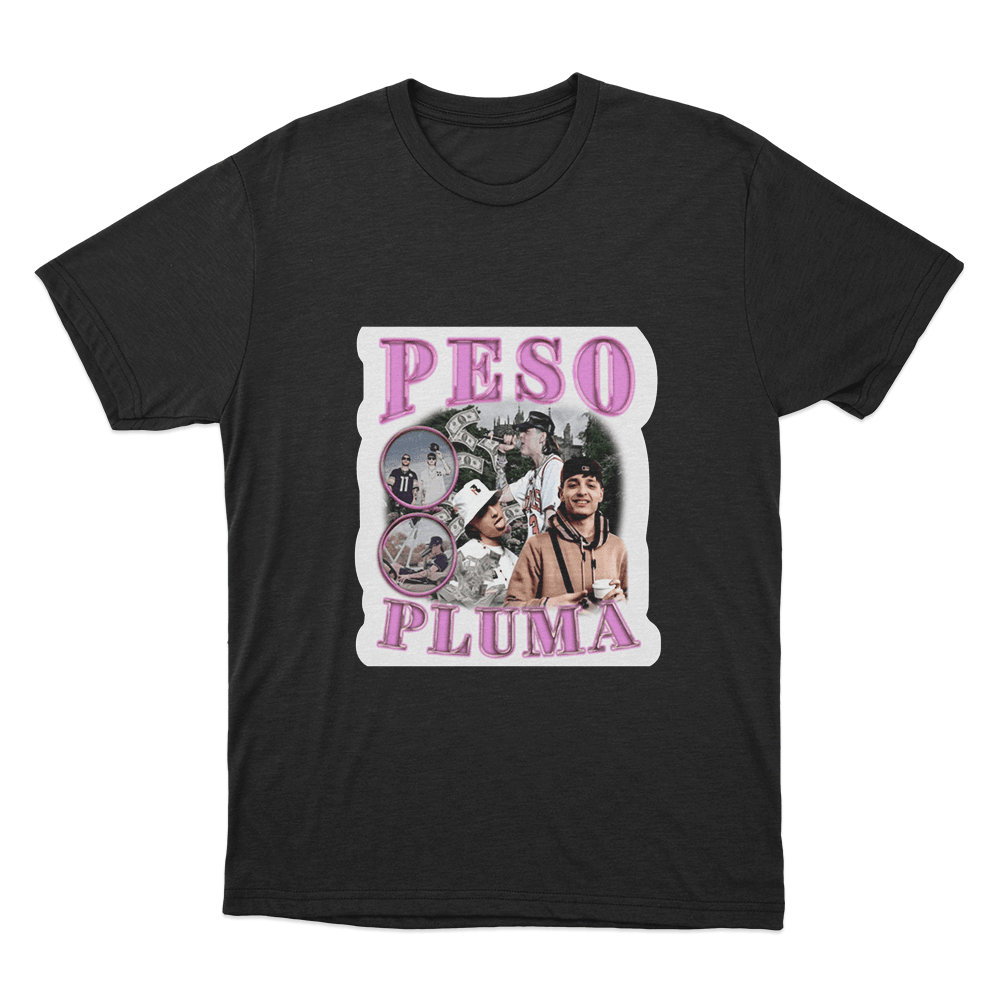 Peso Collage T Shirt Black Peso Collage T Shirt Black