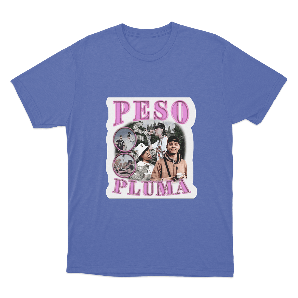 Peso Collage T Shirt Blue Peso Collage T Shirt Blue