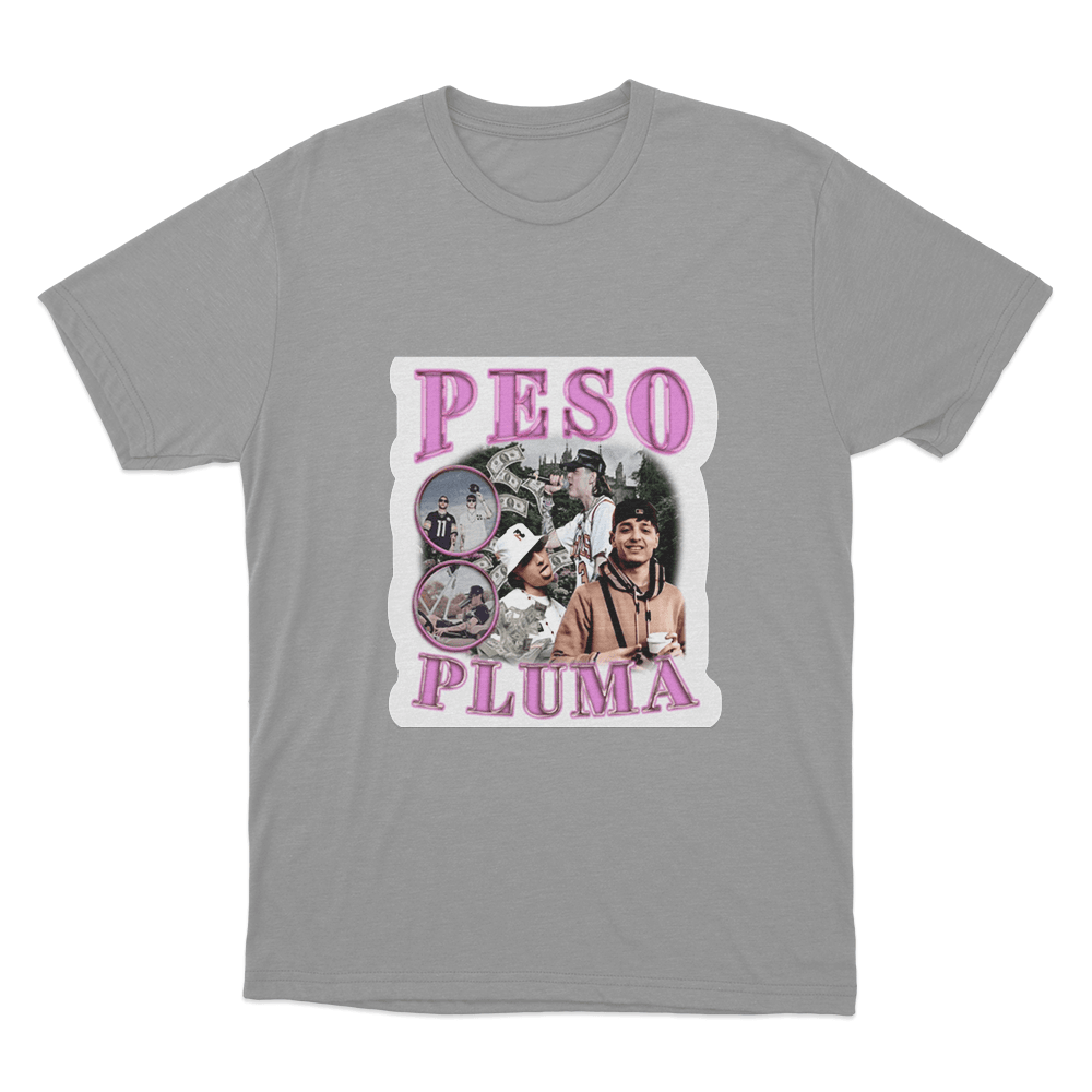 Peso Collage T Shirt Grey Peso Collage T Shirt Grey