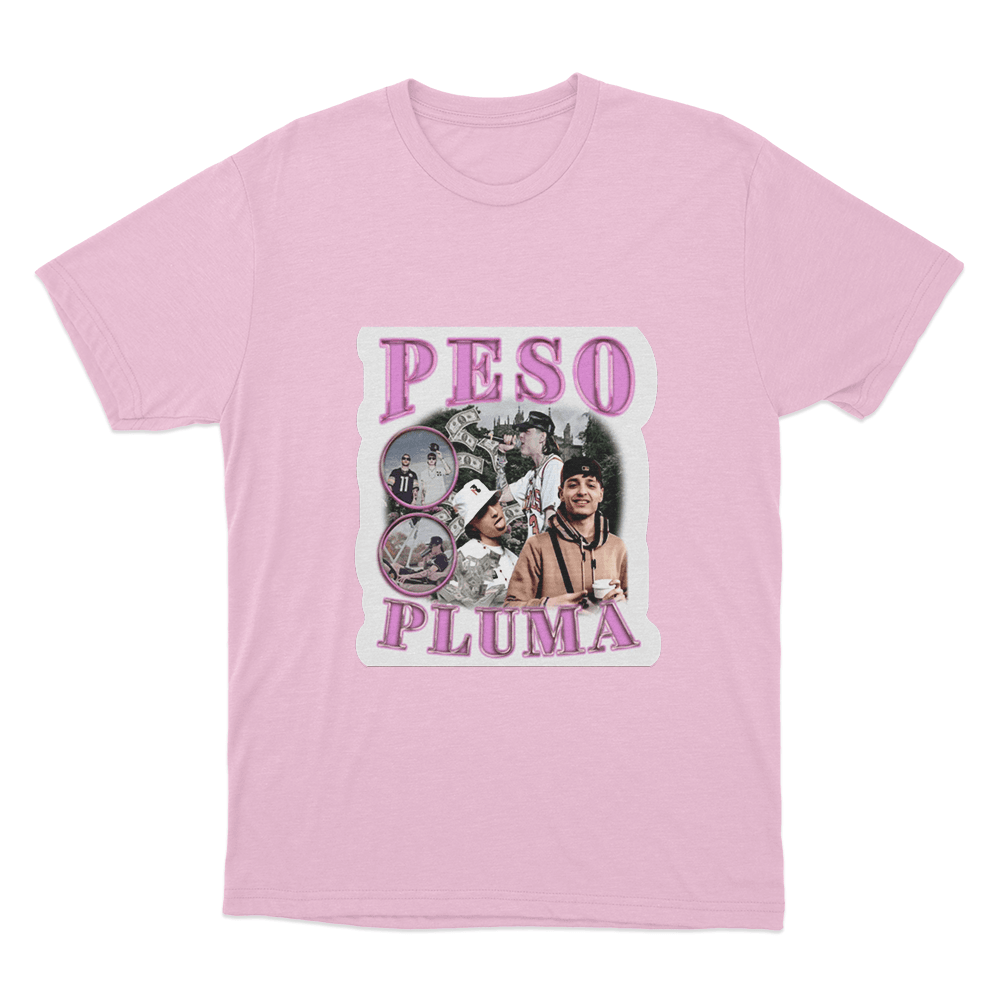Peso Collage T Shirt Pink Peso Collage T Shirt Pink