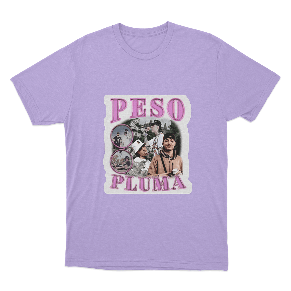 Peso Collage T Shirt Purple Peso Collage T Shirt Purple